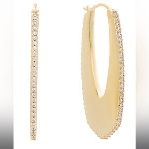 Kendra Scott “Adeline” hoop earrings new with tag